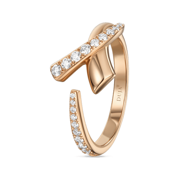 Intersect Ring- in rose gold