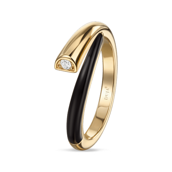 Intersect Ring- in yellow gold