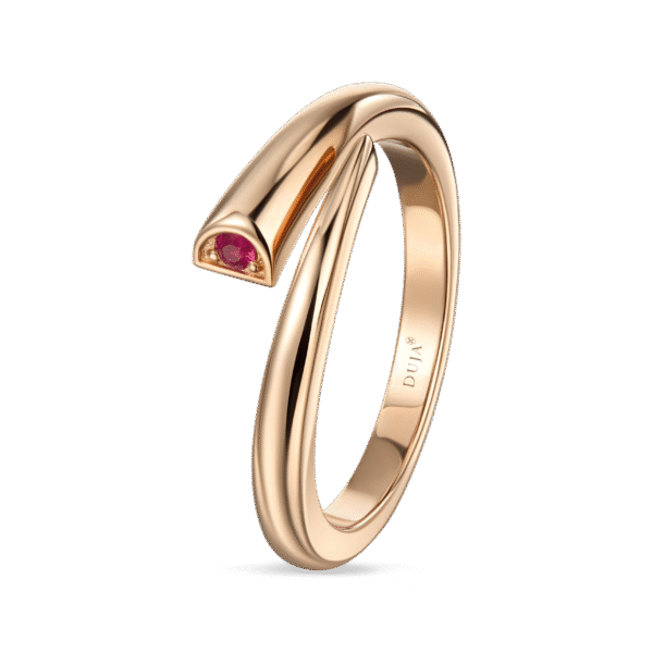 Intersect Ring- in rose gold