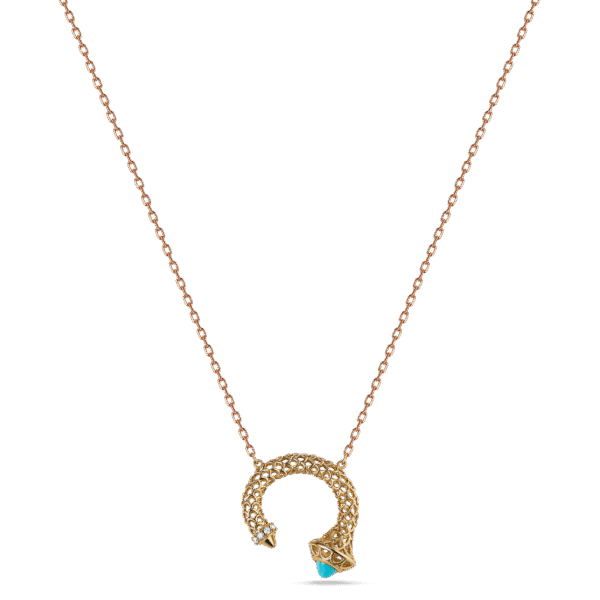 Ladon Pendant- in yellow gold