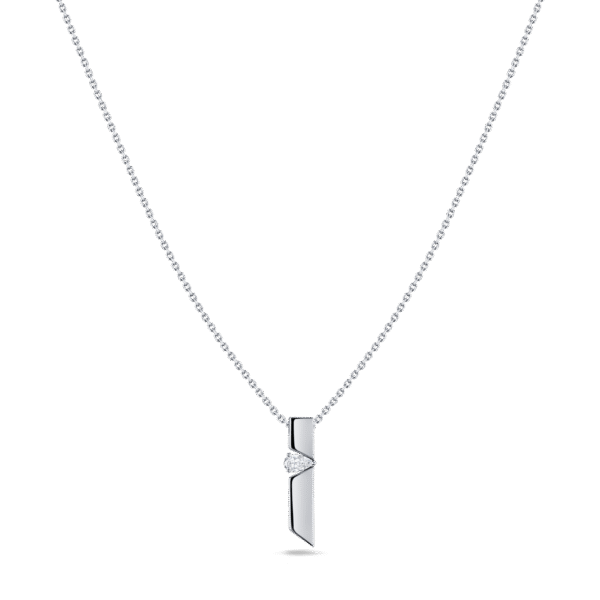 MUSE Pendant- in white gold