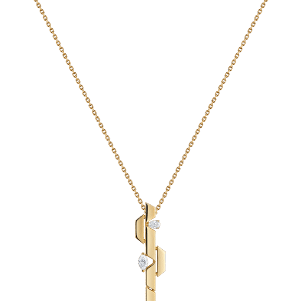 MUSE Pendant- in yellow gold