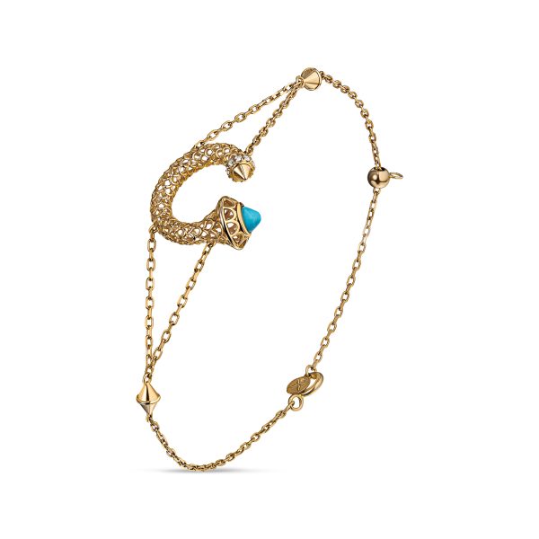 Ladon Bracelet- in yellow gold