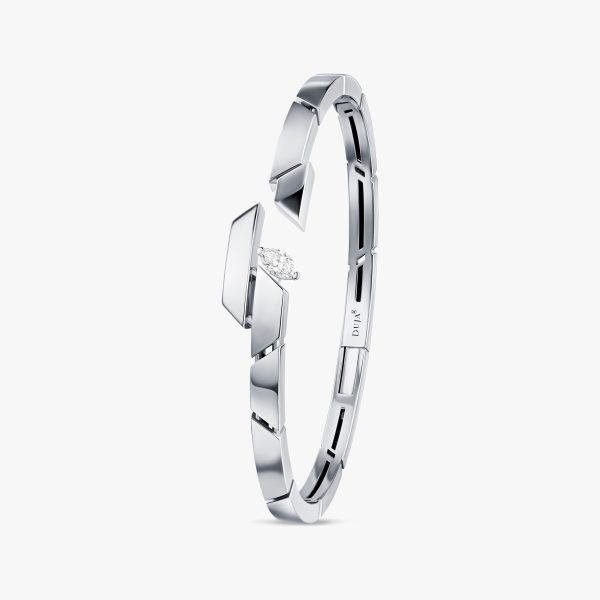 MUSE Bangle- in white gold